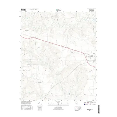 2017 Map of Butler West, 2017 Print