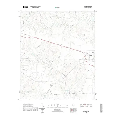 2020 Map of Butler West, 2020 Print