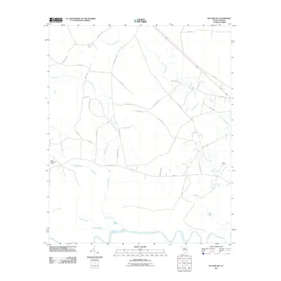 2011 Map of Butlers Bay, 2011 Print
