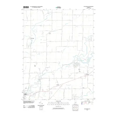 2010 Map of Butlerville, 2010 Print