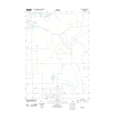 2011 Map of Butman, 2011 Print