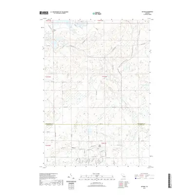 2019 Map of Butman, 2019 Print