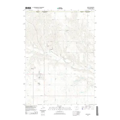 2014 Map of Butte, 2014 Print