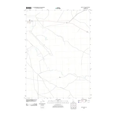 2010 Map of Butte City, 2010 Print