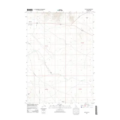 2013 Map of Butte City, 2013 Print