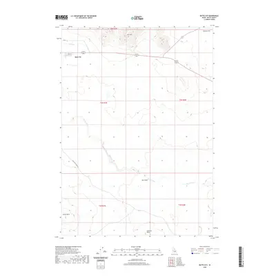 2020 Map of Butte City, 2020 Print