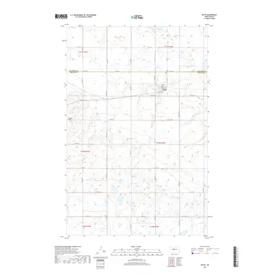 2018 Map of Butte, 2018 Print