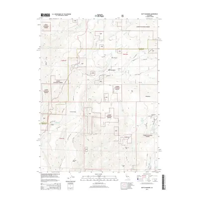2015 Map of Butte Meadows, 2015 Print