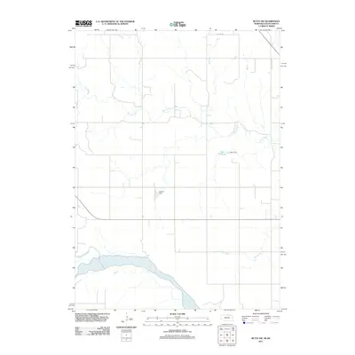 2011 Map of Butte NW, 2011 Print