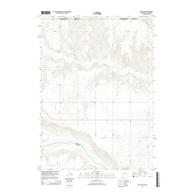 2014 Map of Butte NW, 2014 Print