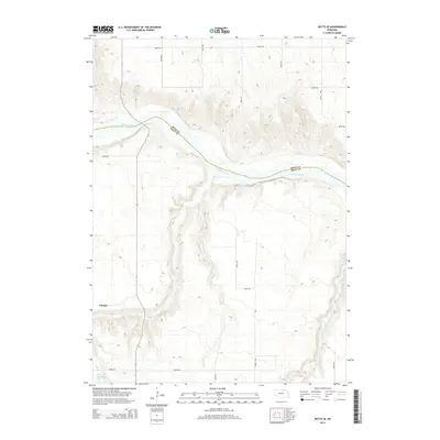 2014 Map of Butte SE, 2014 Print