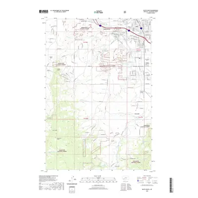 2020 Map of Butte South, 2020 Print
