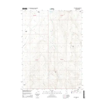 2015 Map of Butte Spring, 2015 Print