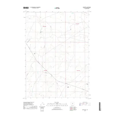 2017 Map of Butte Well, 2017 Print