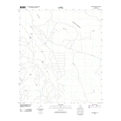 2010 Map of Butterbowl, 2010 Print