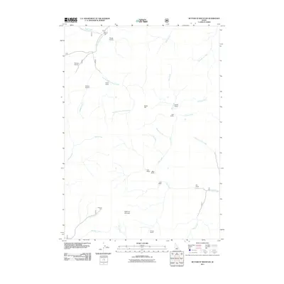 2011 Map of Buttercup Mountain, 2011 Print