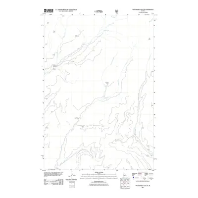 2011 Map of Butterfield Gulch, 2011 Print