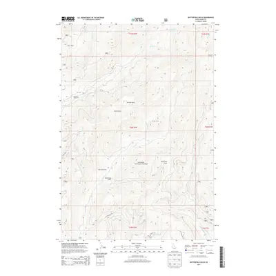 2013 Map of Butterfield Gulch, 2013 Print