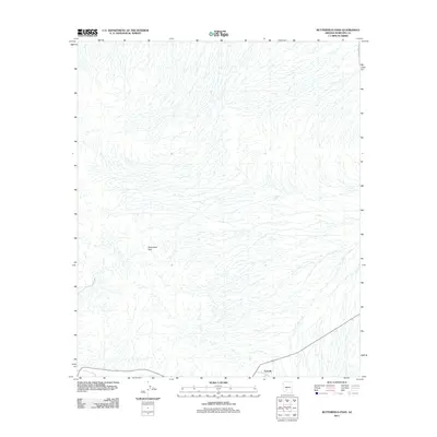 2011 Map of Butterfield Pass, 2011 Print