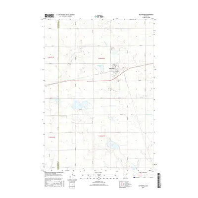2016 Map of Butterfield, 2016 Print