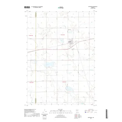 2019 Map of Butterfield, 2019 Print