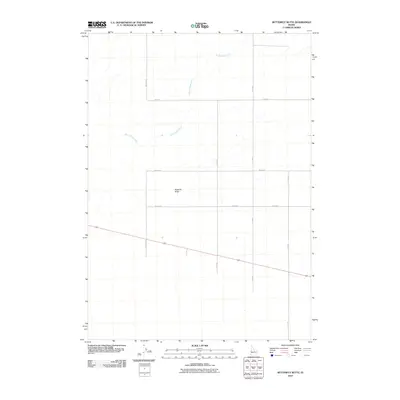 2010 Map of Butterfly Butte, 2010 Print