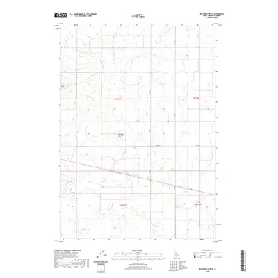 2020 Map of Butterfly Butte, 2020 Print