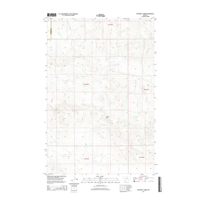 2014 Map of Butterfly Creek, 2014 Print