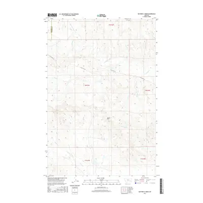 2017 Map of Butterfly Creek, 2017 Print