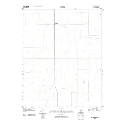 2009 Map of Buttermilk, 2009 Print