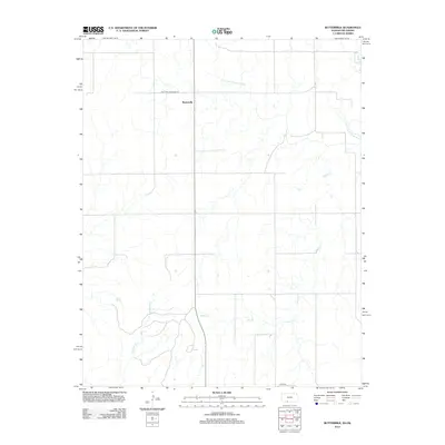 2012 Map of Buttermilk, 2012 Print