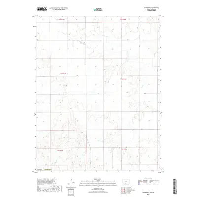 2018 Map of Buttermilk, 2018 Print
