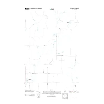 2013 Map of Butternut, 2013 Print