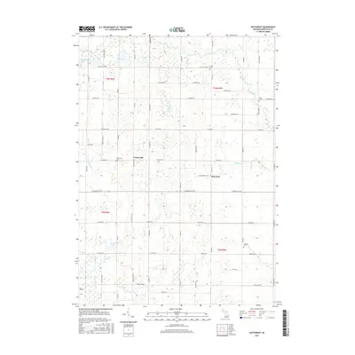 2017 Map of Butternut, 2017 Print
