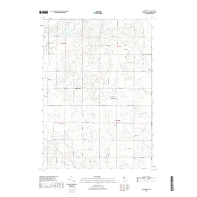 2019 Map of Butternut, 2019 Print