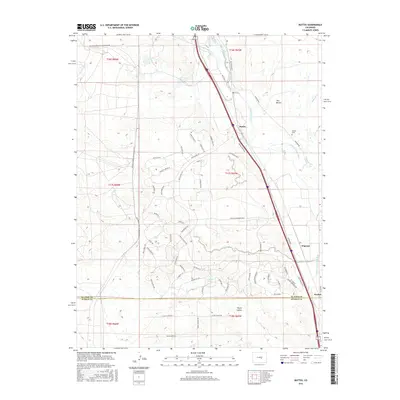 2016 Map of Buttes, 2016 Print