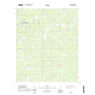 2020 Map of Buttston, 2020 Print