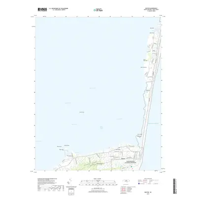2019 Map of Buxton, 2019 Print