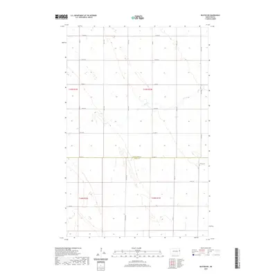 2020 Map of Buxton NW, 2020 Print