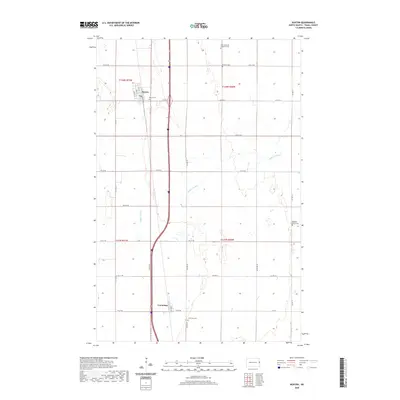 2020 Map of Buxton, 2020 Print