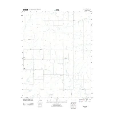2012 Map of Buxton, 2012 Print