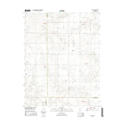 2016 Map of Buxton, 2016 Print