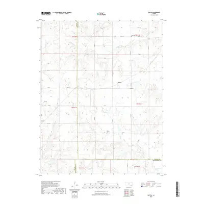 2018 Map of Buxton, 2018 Print