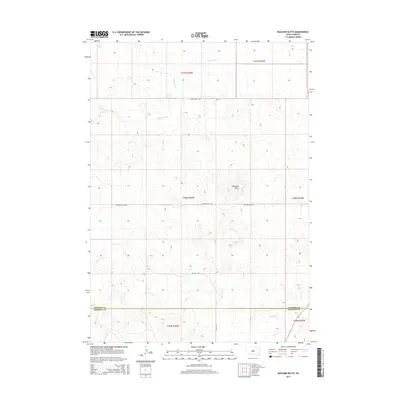 2015 Map of Buzzard Butte, 2015 Print