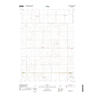 2017 Map of Buzzard Butte, 2017 Print