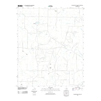 2010 Map of Buzzard Roost Knob, 2010 Print
