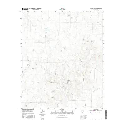 2016 Map of Buzzard Roost Knob, 2016 Print