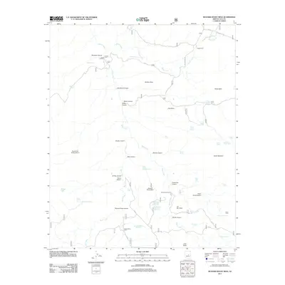 2011 Map of Buzzard Roost Mesa, 2011 Print