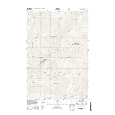 2013 Map of Buzzard Roost, 2013 Print