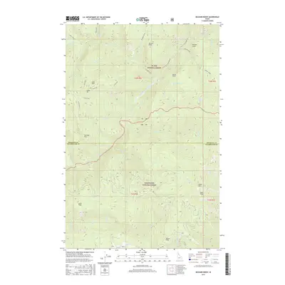2017 Map of Buzzard Roost, 2017 Print